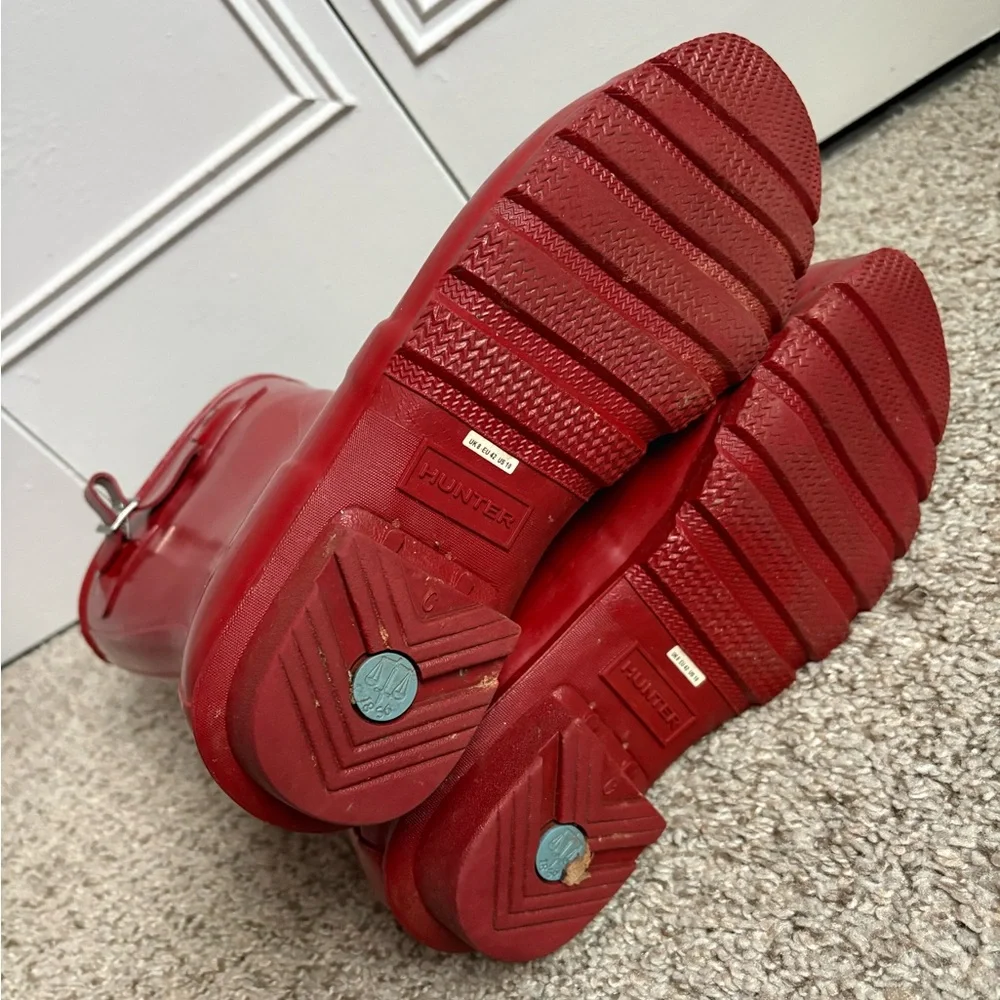 Hunter Classic Red Waterproof Boots